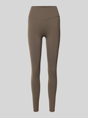 Legginsy z elastycznym pasem i logo Shop The Look MANNEQUINE