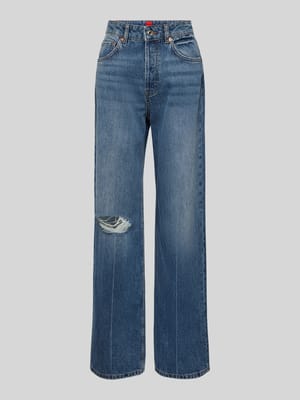 Flared Jeans im Destroyed-Look Shop The Look MANNEQUINE