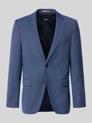 Marynarka garniturowa o kroju regular fit z mieszanki żywej wełny model 'JASPER' Shop The Look MANNEQUINE