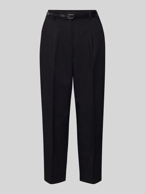 Barrel Fit Stoffhose mit Gürtel Modell 'ELMA' Shop The Look MANNEQUINE