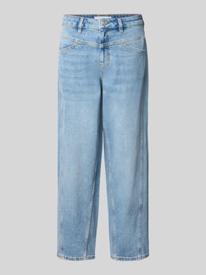 wide fit jeans van katoenmix Shop The Look MANNEQUINE