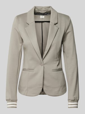 Blazer mit Leistentaschen und Viskose-Anteil Modell 'KINNIE' Shop The Look MANNEQUINE