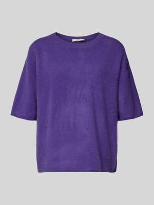 Gebreid shirt van kasjmiermix, model 'Ines' Shop The Look MANNEQUINE