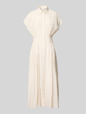 Hemdblusenkleid mit Hemdblusenkragen und Knopfleiste Shop The Look MANNEQUINE