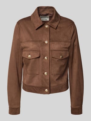 Jas met omgeslagen kraag Shop The Look MANNEQUINE
