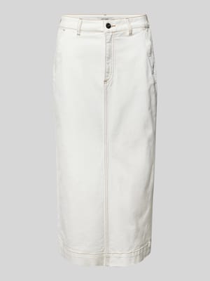 Spódnica jeansowa ze szlufkami na pasek model ‘STEFANIE’ Shop The Look MANNEQUINE