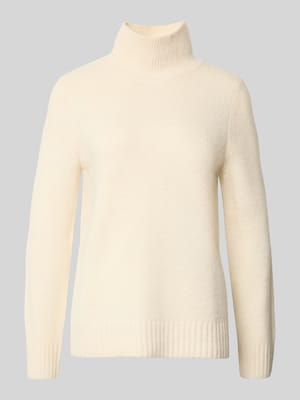 Sweter z dzianiny ze stójką Shop The Look MANNEQUINE