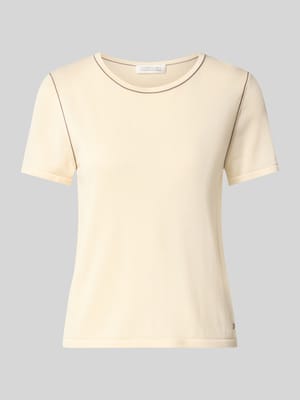 Regular Fit T-Shirt aus Lyocell-Mix Modell 'Stella' Shop The Look MANNEQUINE