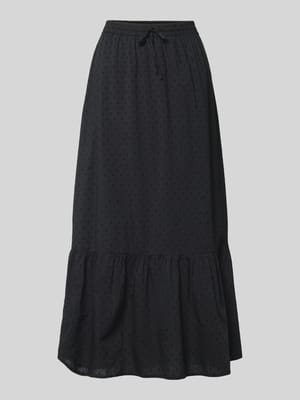 Rozkloszowana spódnica maxi z czystej bawełny model 'TRINE' Shop The Look MANNEQUINE