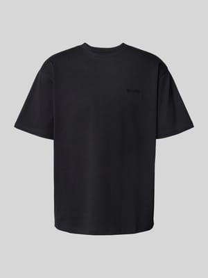 T-Shirt mit Label-Stitching Modell 'Baine' Shop The Look MANNEQUINE