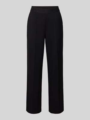 Spodnie materiałowe z elastycznym paskiem z logo Shop The Look MANNEQUINE