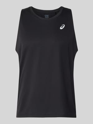 Top o kroju regular fit z nadruk z logo model 'Core' Shop The Look MANNEQUINE