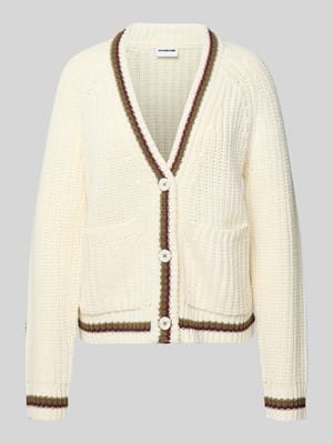 Strickjacke mit V-Ausschnitt Shop The Look MANNEQUINE