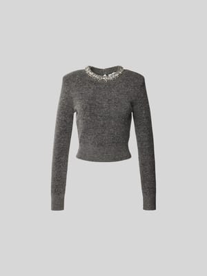 Pullover in Strick-Optik Shop The Look MANNEQUINE