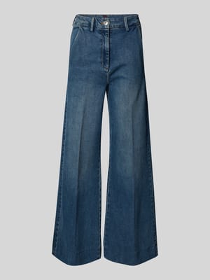 Wide Leg Jeans mit Eingrifftaschen Shop The Look MANNEQUINE