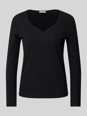 Longsleeve mit V-Ausschnitt Shop The Look MANNEQUINE