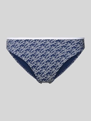 Bikini Slip mit Logo Print Shop The Look MANNEQUINE