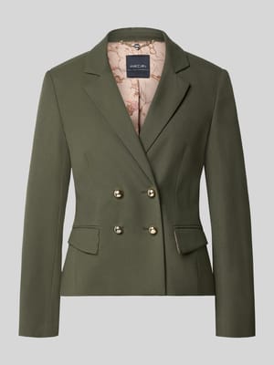 Slim Fit Blazer mit Reverskragen und Pattentaschen Shop The Look MANNEQUINE