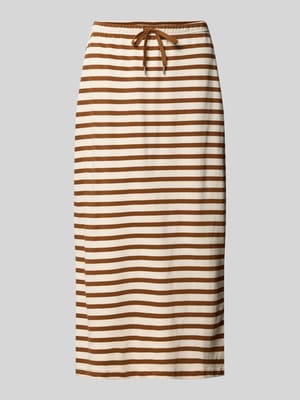 Regular Fit Midirock mit Tunnelzug Modell 'FIDELIA' Shop The Look MANNEQUINE