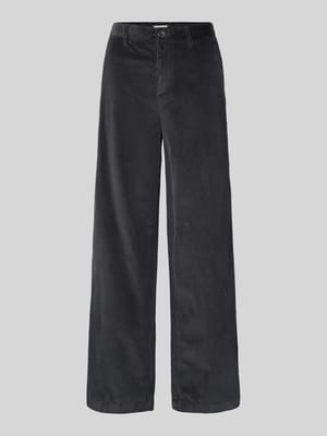 Regular Fit Cordhose aus reiner Baumwolle mit weitem Bein Shop The Look MANNEQUINE