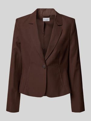 Blazer aus Viskose-Mix mit Leinen-Anteil Shop The Look MANNEQUINE
