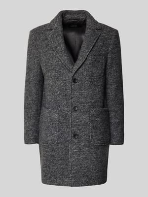 Lange jas met reverskraag, model 'LORD' Shop The Look MANNEQUINE