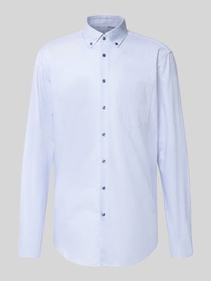 Regular Fit Businesshemd aus reiner Baumwolle Shop The Look MANNEQUINE