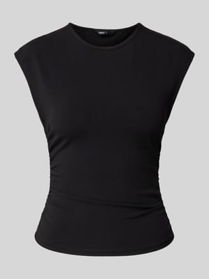 Slim Fit T-Shirt aus Baumwoll-Mix Modell 'MIRA' Shop The Look MANNEQUINE