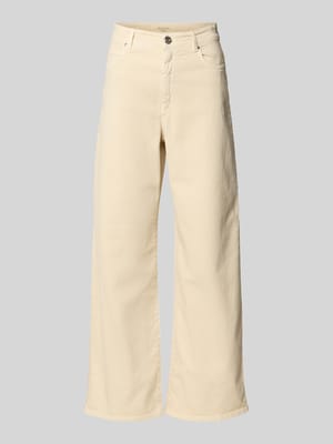 Regular fit wide leg jeans uit Katoenmix Model 'MEDINA' Shop The Look MANNEQUINE