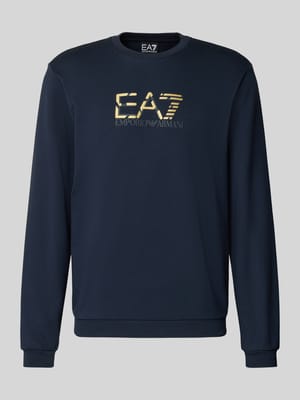 Bluza z logo i okrągłym dekoltem Shop The Look MANNEQUINE