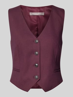 Weste mit V-Ausschnitt Shop The Look MANNEQUINE