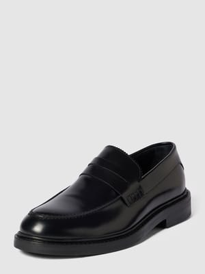 Penny-Loafer mit Label-Detail Modell 'CARTER' Shop The Look MANNEQUINE