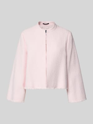 Blazer mit Fransensaum Modell 'Judit' Shop The Look MANNEQUINE