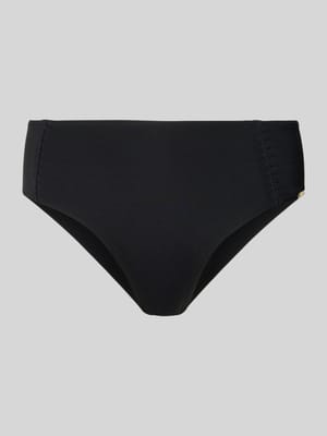Bikinihose mit elastischem Bund und Label-Detail Shop The Look MANNEQUINE