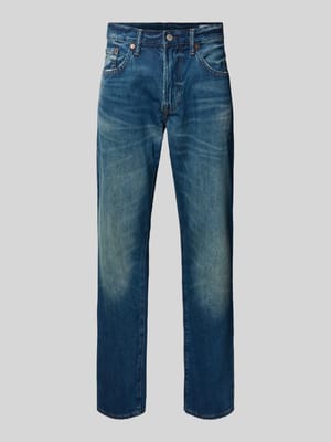 Relaxed Straight Fit Jeans im Used-Look Shop The Look MANNEQUINE