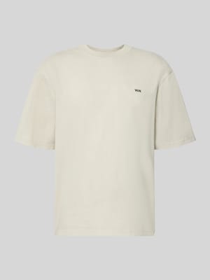 T-shirt z nadrukiem logo model 'Gary' Shop The Look MANNEQUINE