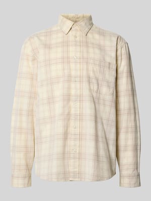 Regular Fit Freizeithemd aus reiner Baumwolle Shop The Look MANNEQUINE