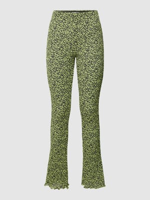 Leggings mit Animal-Print Modell 'Alex' Shop The Look MANNEQUINE