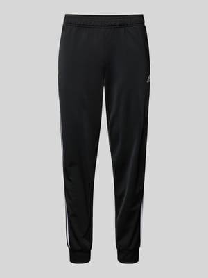 Sweatpants met labelstitching Shop The Look MANNEQUINE