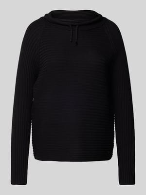 Gebreide pullover met tunnelkoord Shop The Look MANNEQUINE