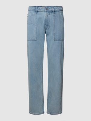 Straight Fit Jeans mit Zierleisten Modell '90s' Shop The Look MANNEQUINE