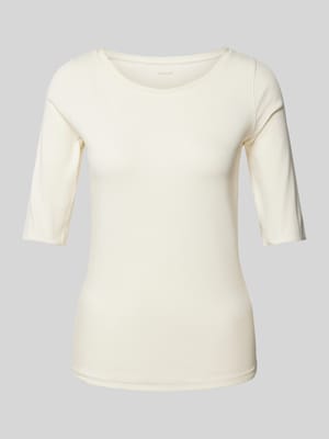 T-Shirt mit Rundhalsausschnitt Shop The Look MANNEQUINE