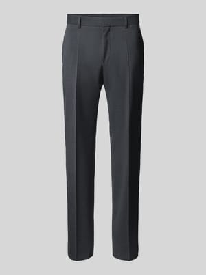 Regular fit pantalon met persplooien, model 'Lenon' Shop The Look MANNEQUINE