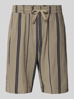 Relaxed Fit Bermudas aus Viskose-Baumwoll-Mix Modell 'TINUS' Shop The Look MANNEQUINE