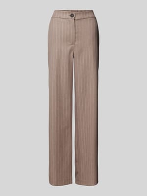 Wide Leg Stoffhose mit seitlichen Eingrifftaschen Shop The Look MANNEQUINE