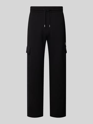 Regular Fit Sweatpants aus Baumwoll-Mix Modell 'DANOVOPAN' Shop The Look MANNEQUINE