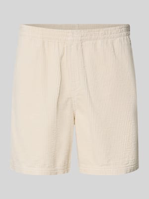 Shorts mit elastischem Bund Modell 'PADOW' Shop The Look MANNEQUINE
