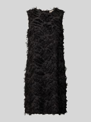 Knielanges Kleid mit Fransen Modell 'VILLA' Shop The Look MANNEQUINE