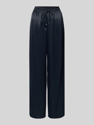 Wide leg broek van pure viscose model 'TAVATI' Shop The Look MANNEQUINE