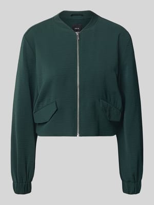 Jacke mit Reißverschluss und Pattentaschen Shop The Look MANNEQUINE